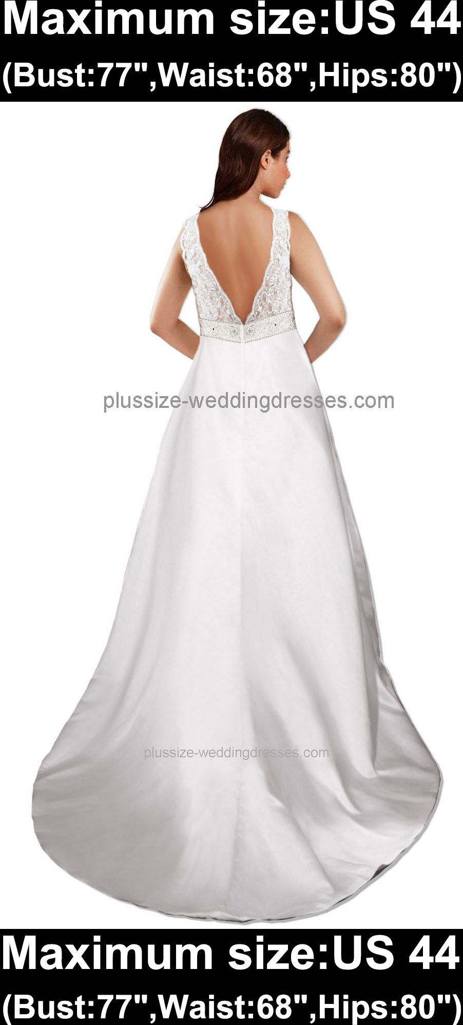 fitted plus size wedding dresses